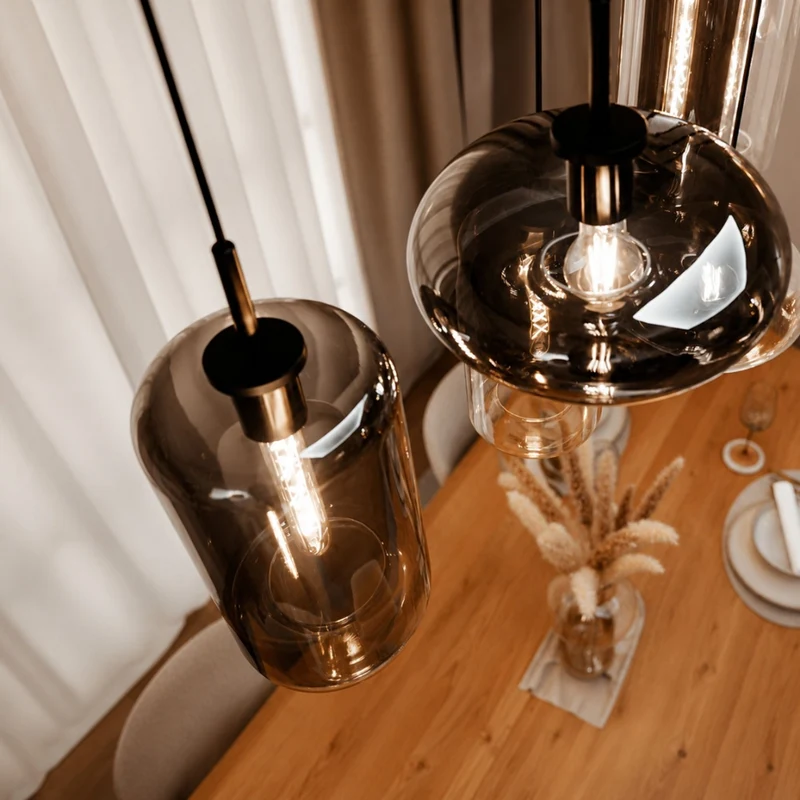 s.luce Cruet Esszimmerlampe 2 bis 5-flammig Balken 160cm