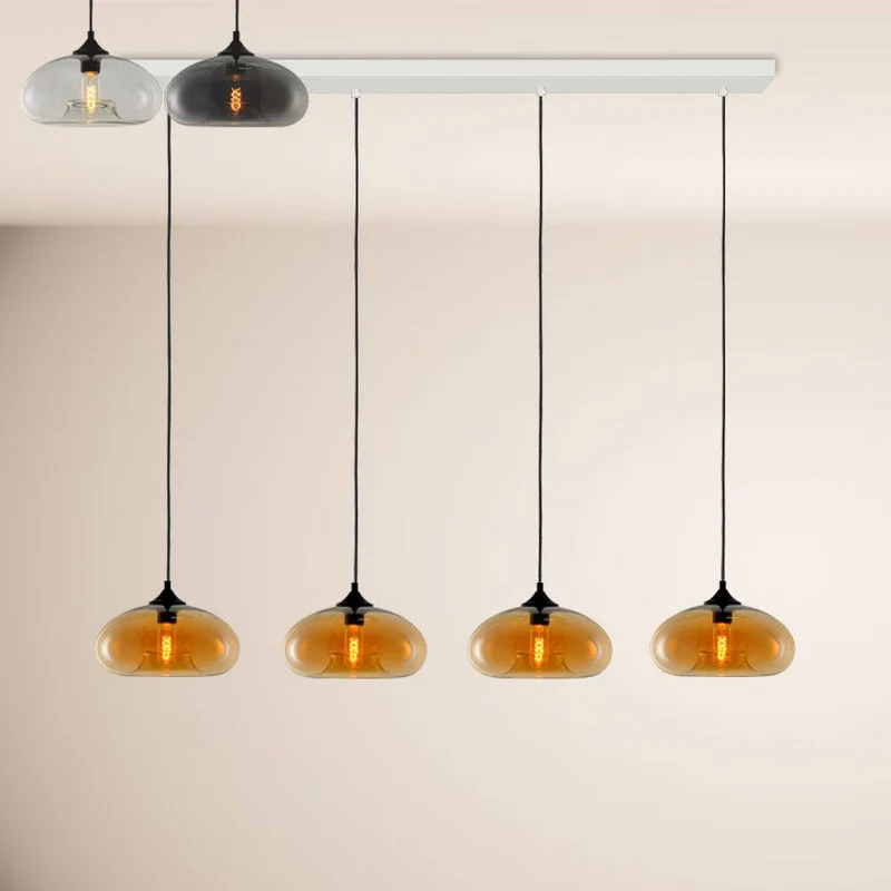 s.luce Cruet Low Esstisch-Pendellampe 2 bis 5-flammig 120cm