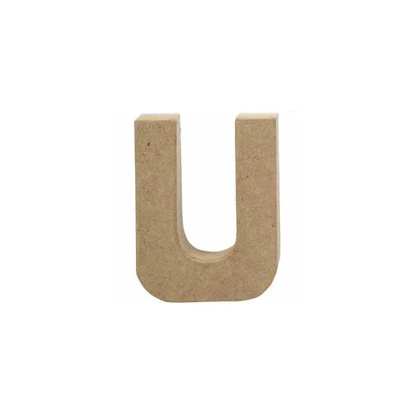 Create Craft - Letter - Small - 10cm - U - 1piece