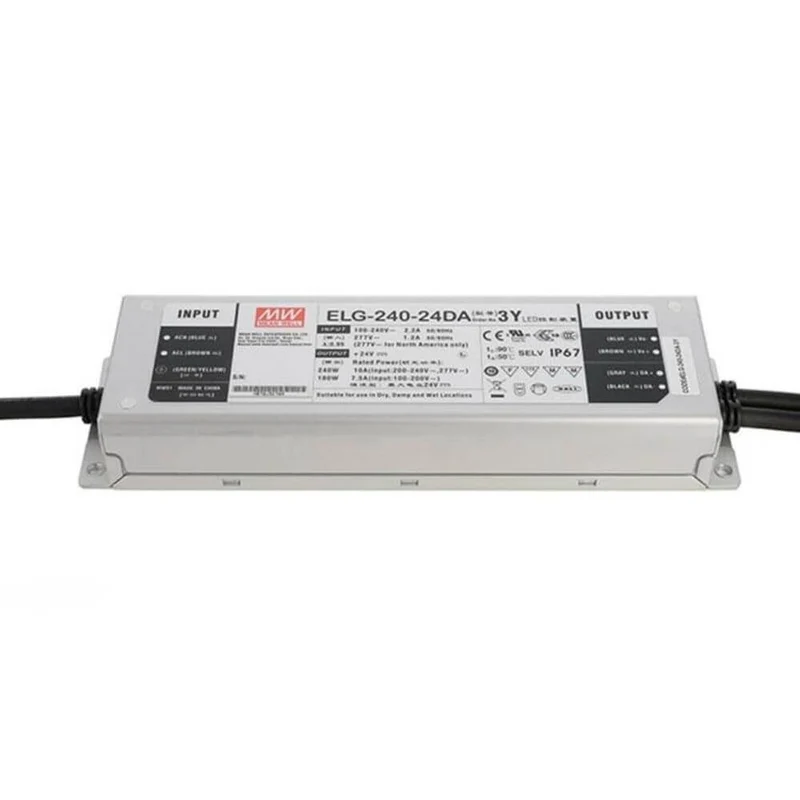 Meanwell Netzteil Zertifiziert DALI Dimmbar 24V IP65