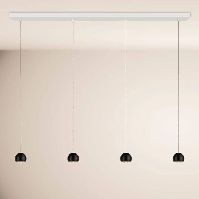 s.luce Beam LED Esstisch-Pendelleuchte Balken 120cm