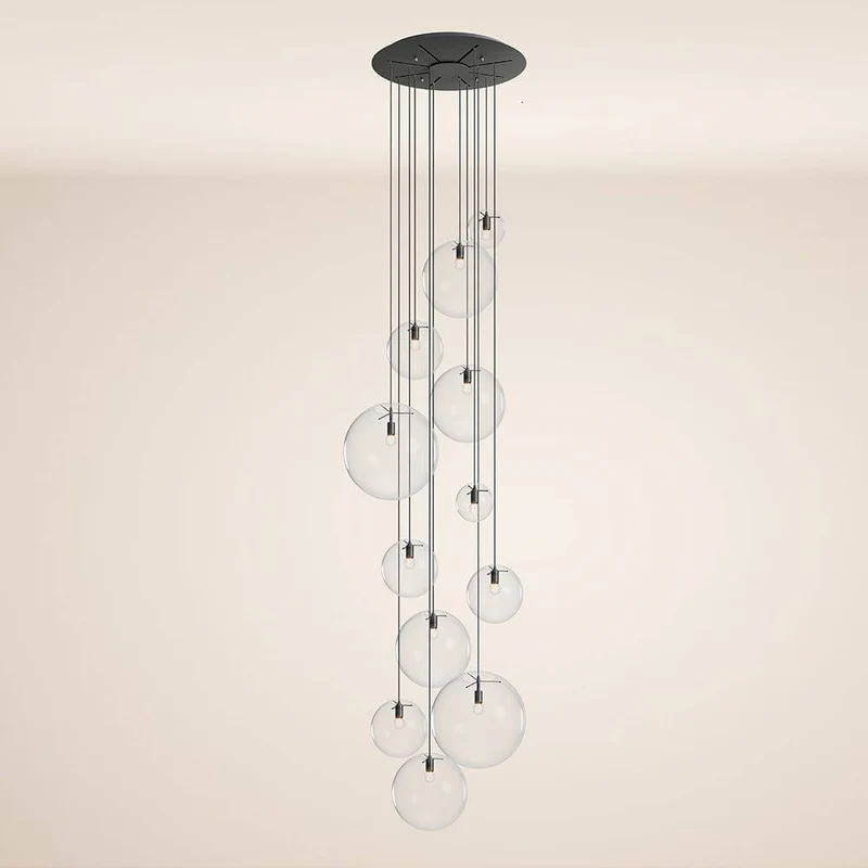 s.luce Orb Galerieleuchte 12-flammig Modular