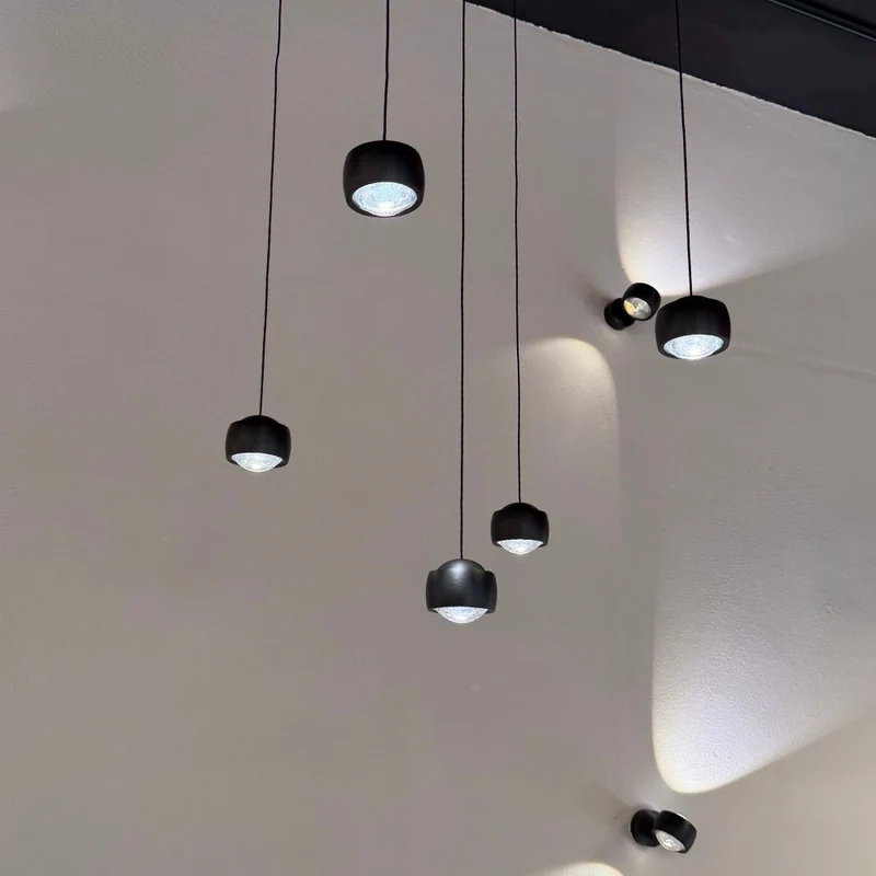 s.luce Beam LED Pendelleuchte 3- oder 5-flammig Modular Baldachin