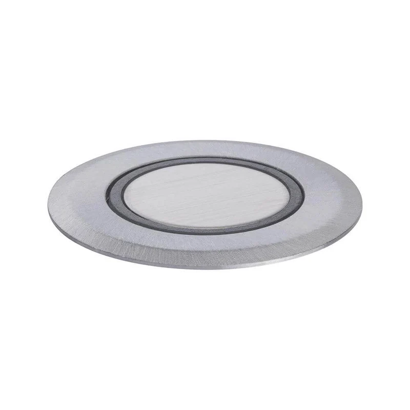 House LED Bodeneinbauleuchte Rund Gebürsteter Edelstahl IP67
