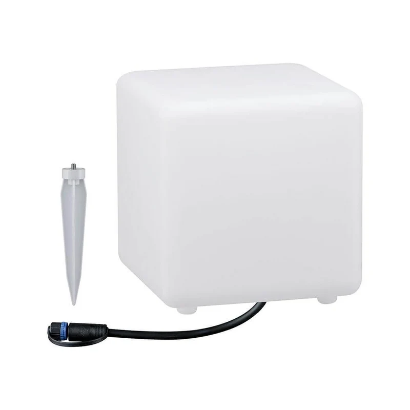Plug & Shine LED Lichtobjekt Cube Smart Home Zigbee IP65 Weiß