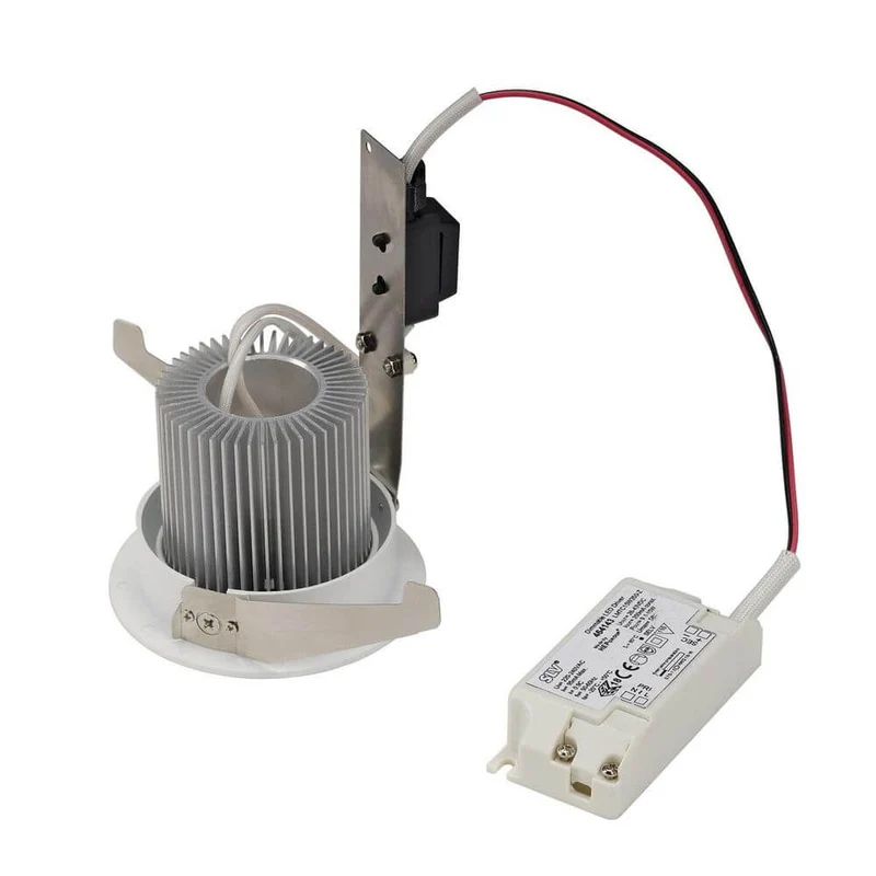 CONTONE Downlight schwenkbar rund Weiß 13W LED Warmweiß