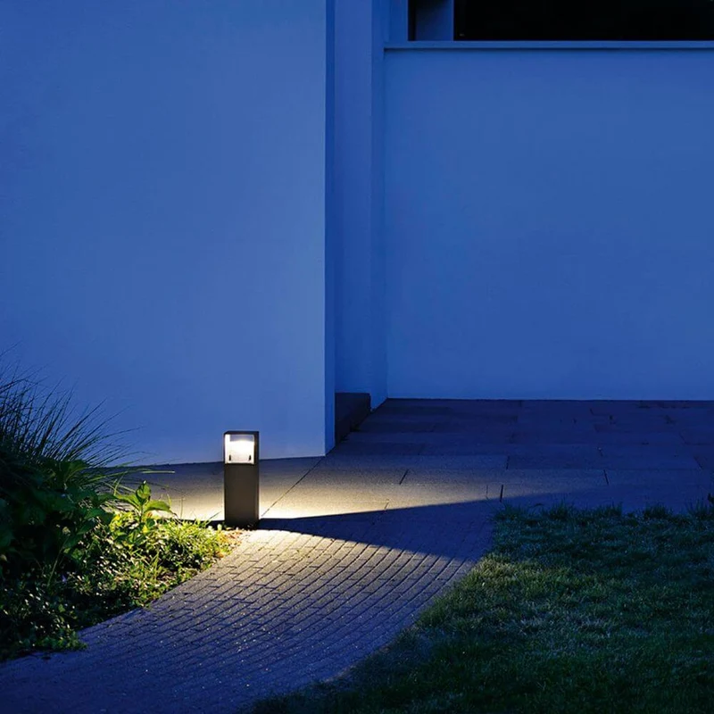 LOGS 40 Stehleuchte eckig anthrazit 6W LED Warmweiß