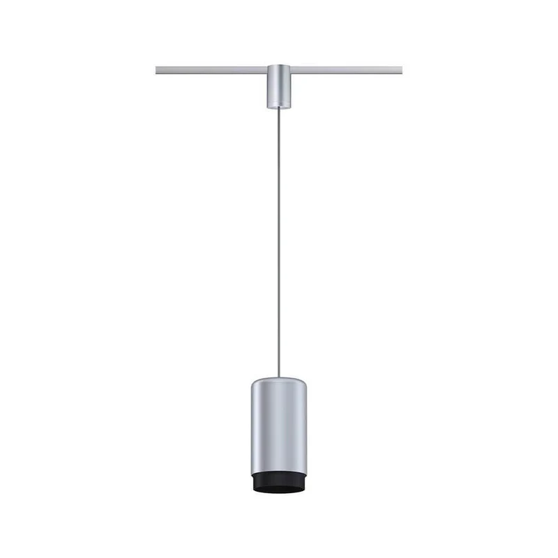 U-Rail Pendelleuchte Corus Chrom-Matt Metall