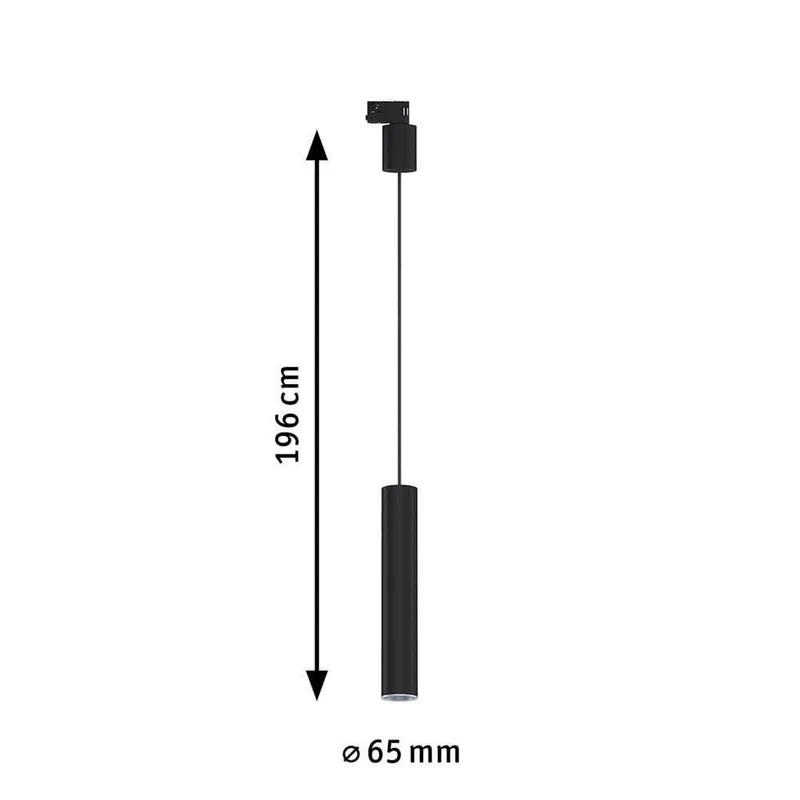 ProRail3 Pendelleuchte Artemons Dimmbar Schwarz