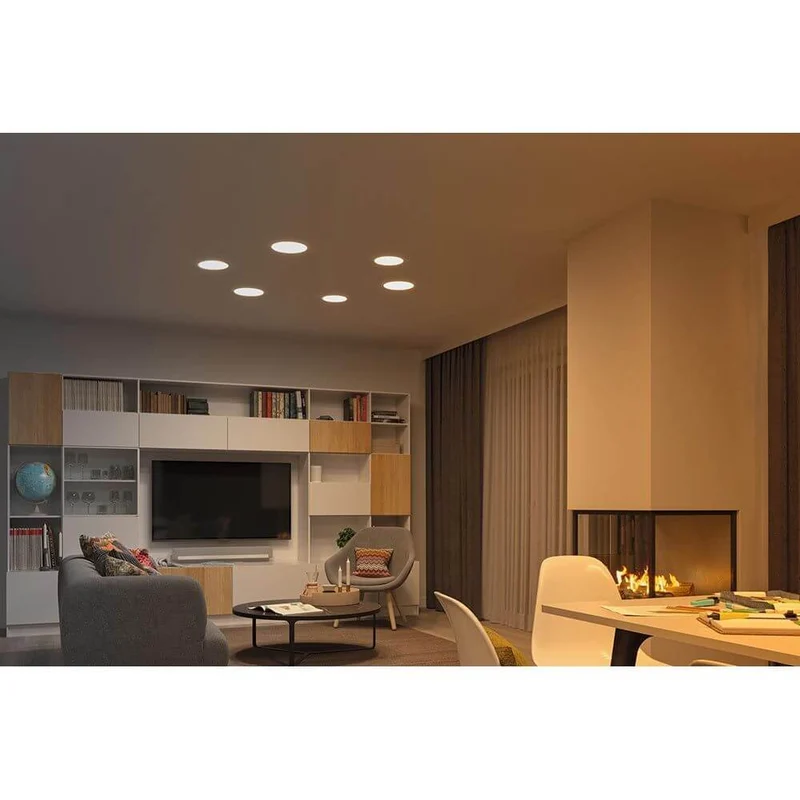 VariFit LED Einbaupanel Smart Home Zigbee Veluna Ø 18,5cm