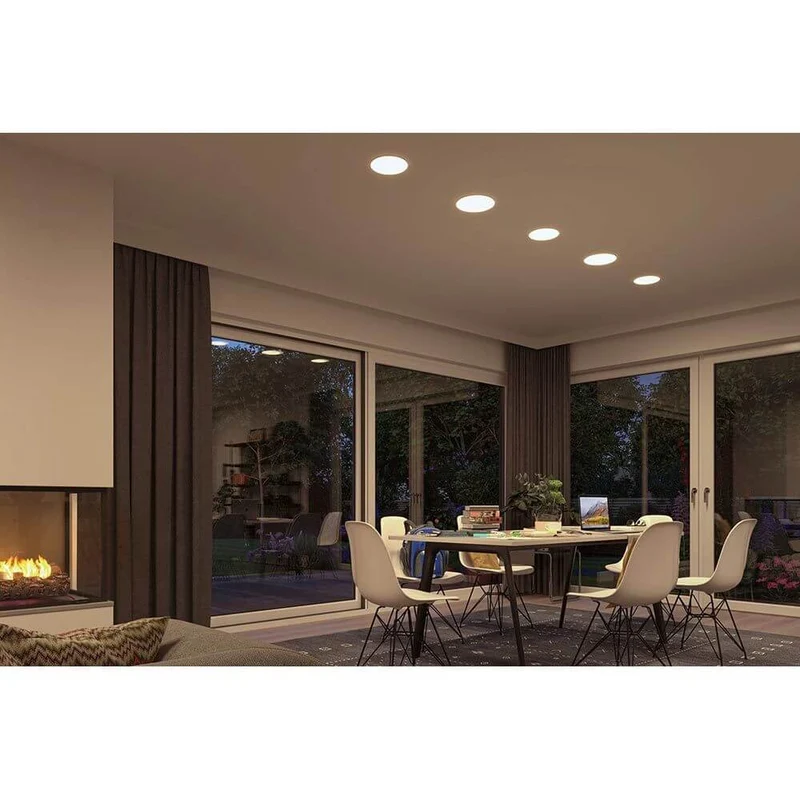 VariFit LED Einbaupanel Smart Home Zigbee Veluna Ø 18,5cm