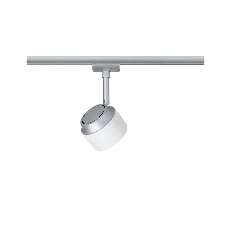 U-Rail LED Schienenspot Pane Einzelspot Weiß, Chrom-Matt