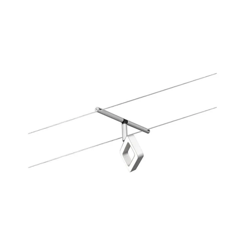 CorDuo LED Seilsystem Frame Basis-Set Chrom-Matt