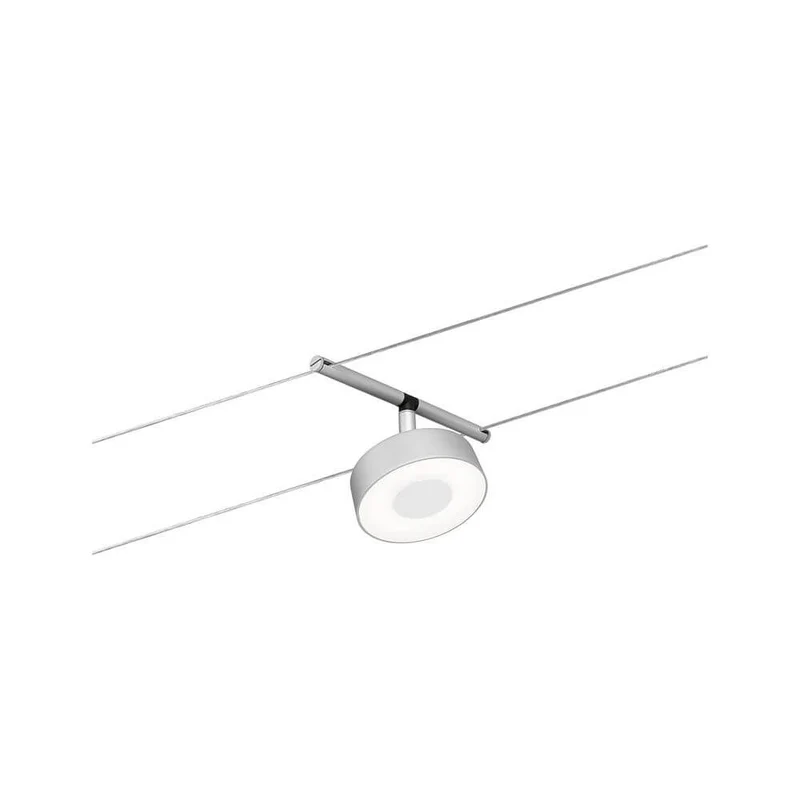 CorDuo LED Seilsystem Circle Einzelspot Chrom-Matt