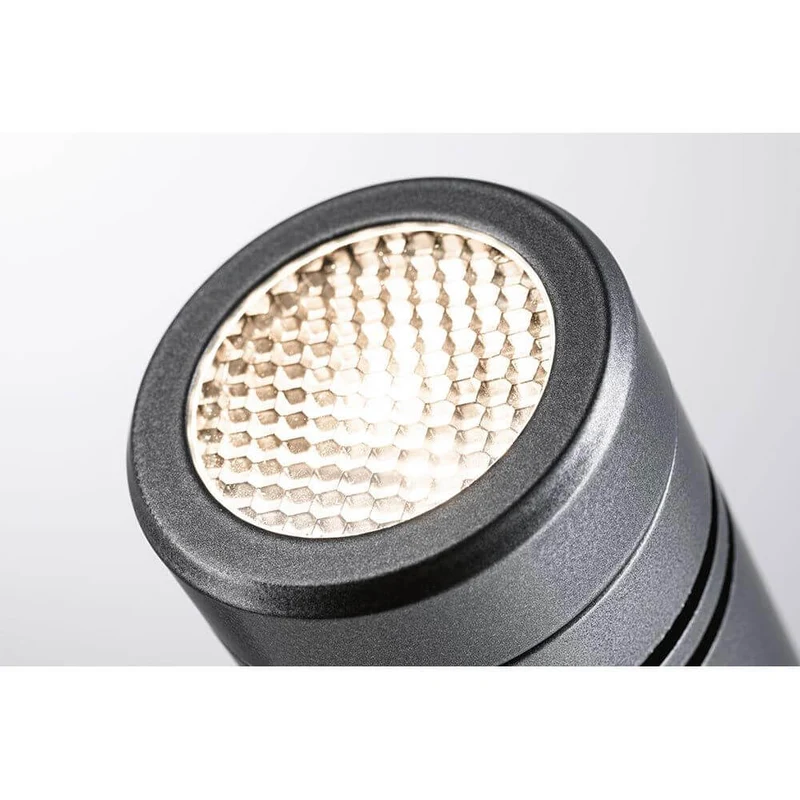 Plug & Shine LED Gartenstrahler Radon IP65 Grau