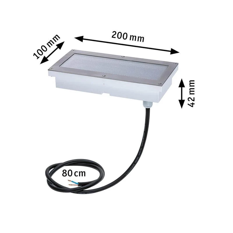 LED Bodeneinbauleuchte Brick mit Bewegungsmelder IP67