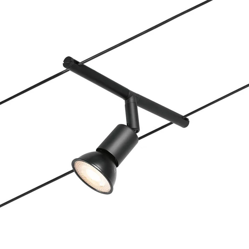 CorDuo Seilsystem Salt Basis-Set Schwarz-Matt, Chrom
