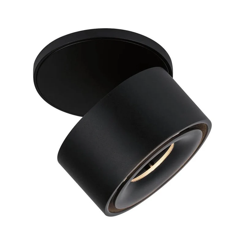 LED Einbauleuchte Spircle Schwarz-Matt