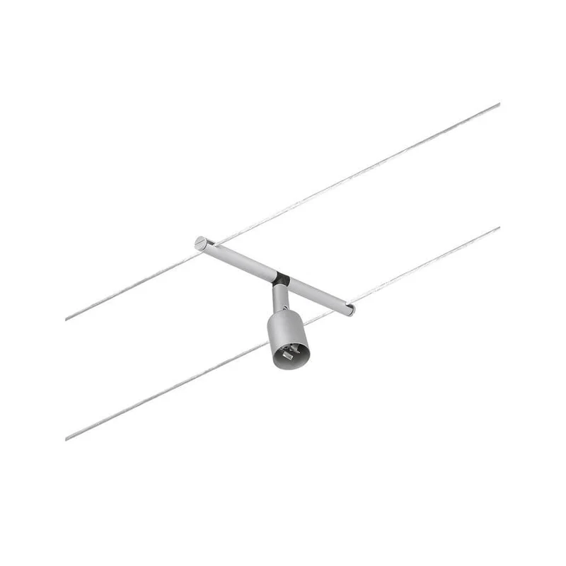 CorDuo Seilsystem Salt Einzelspot Chrom-Matt
