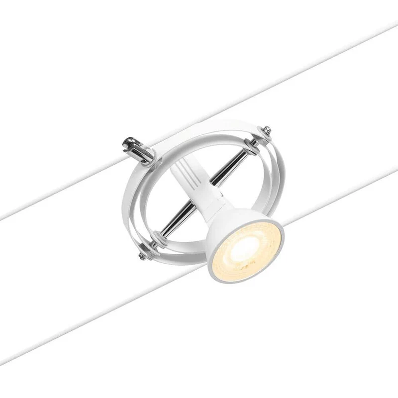 CorDuo Seilsystem Cardan Basis-Set Weiß-Matt, Chrom