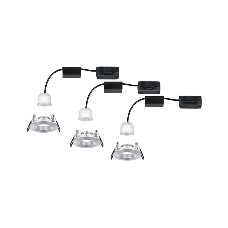 LED Einbauleuchte Nova Mini Basis-Set starr Rund 6,5cm