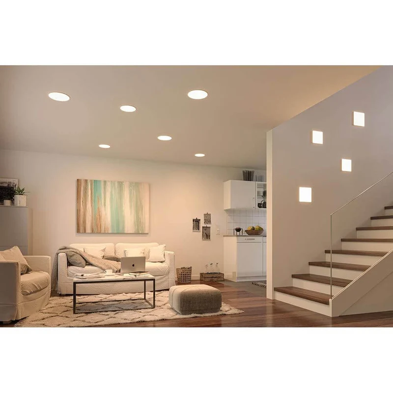 VariFit LED Einbaupanel Veluna mit 3-Stufen-Dimmer Satiniert