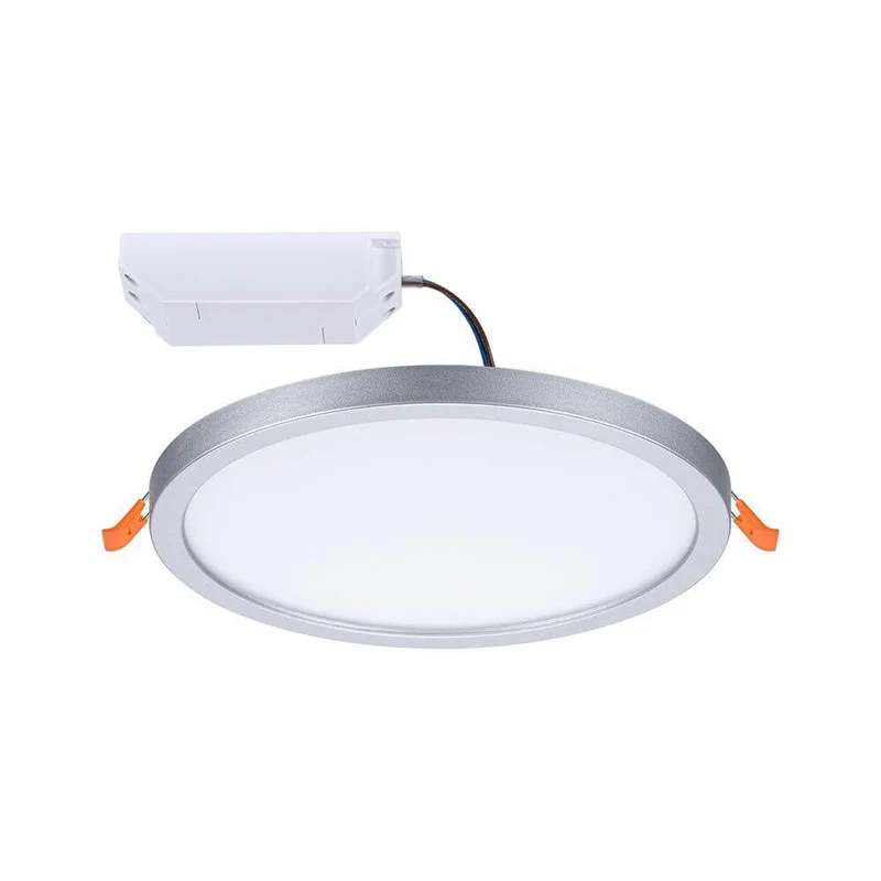 VariFit LED Einbaupanel Areo Rund Chrom-Matt Ø 17,5cm