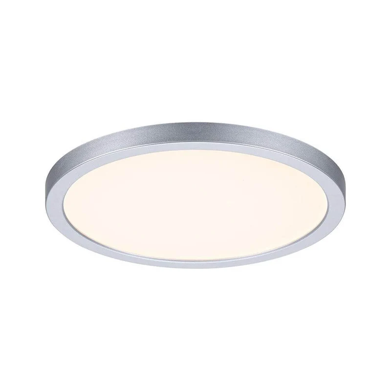 VariFit LED Einbaupanel Areo Rund Ø 17,5cm Chrom-Matt
