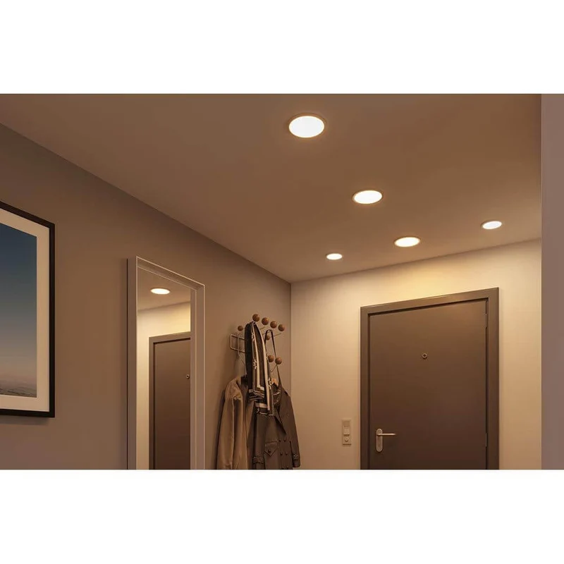VariFit LED Einbaupanel Areo Rund in Weiß