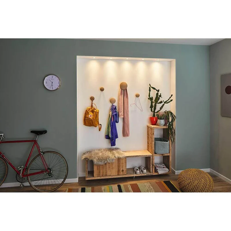 LED Einzelleuchte Nova Mini Plus Weiß-Matt