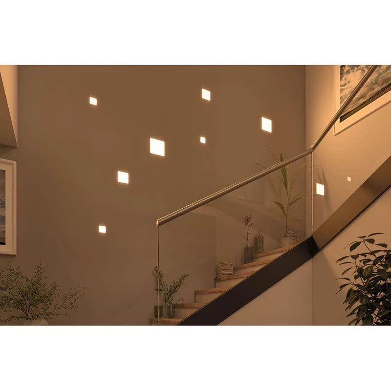 VariFit LED Einbaupanel Veluna Quadratisch Sataniert