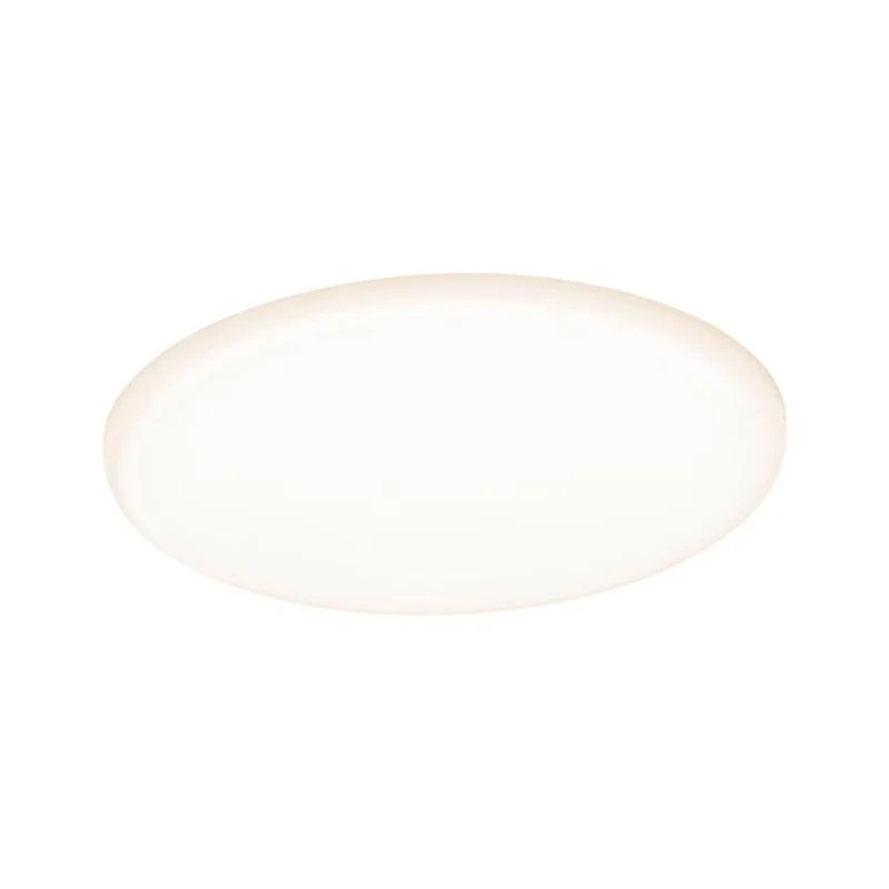 VariFit LED Einbaupanel Veluna Ø 18,5cm Satiniert IP44