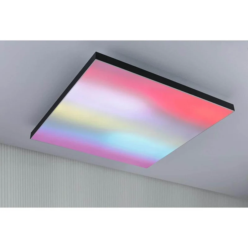 LED Panel Velora Rainbow RGBW Dynamisch Schwarz