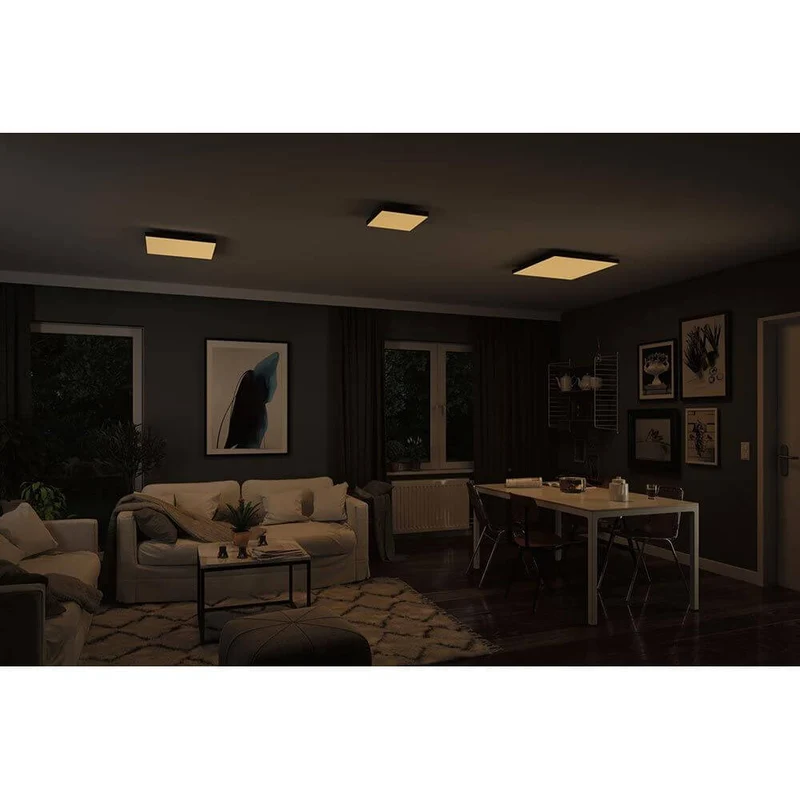 LED Panel Velora Rainbow RGBW Dynamisch Schwarz