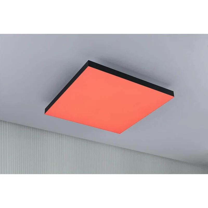 LED Panel Velora Rainbow RGBW Dynamisch Quadratisch Schwarz