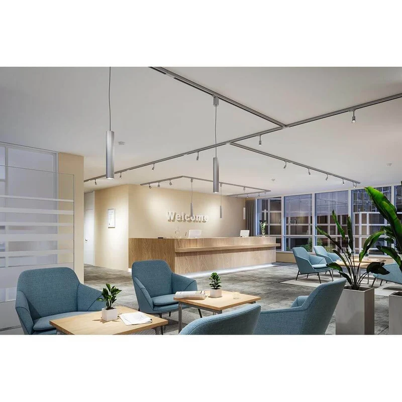 ProRail3 Pendelleuchteadapter Universal Silber