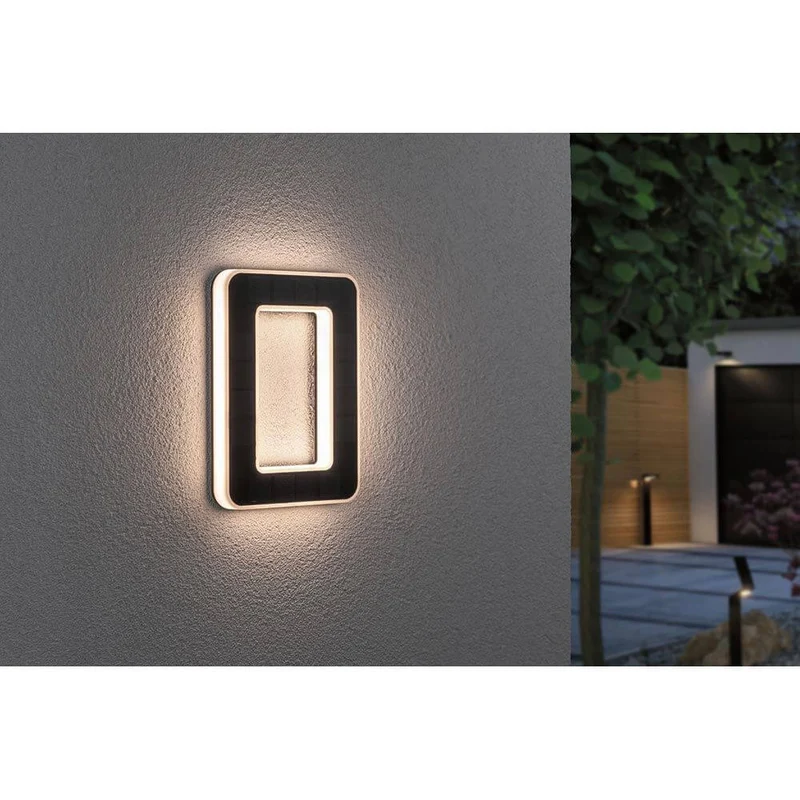 Solar LED Hausnummernleuchte Nummer 0