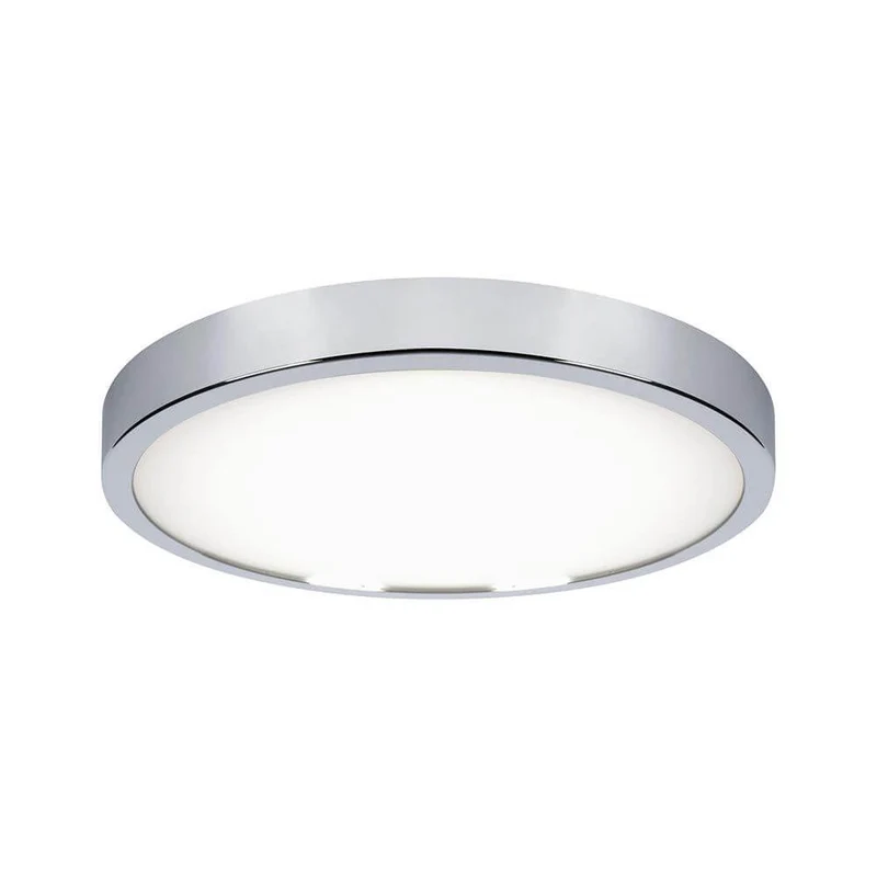LED HomeSpa Decken Panel Aviar Ø 36cm Wärme-Dimmbar Chrom