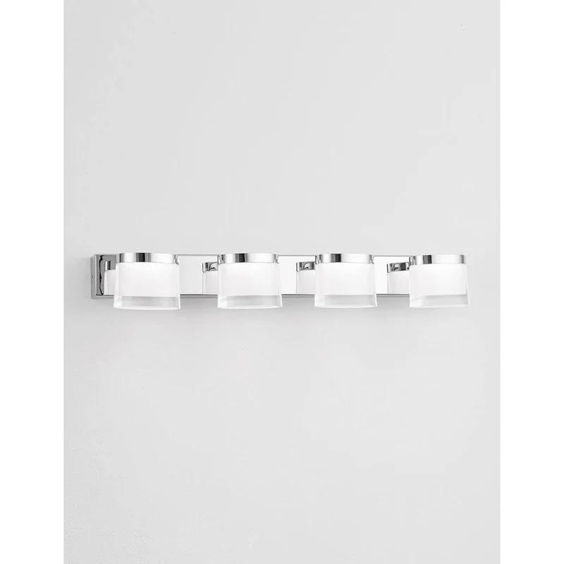 Sabia LED Badleuchte 4-flammig Chrom