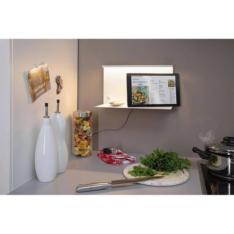 LED Wandleuchte Jarina USB Weiß Dimmbar