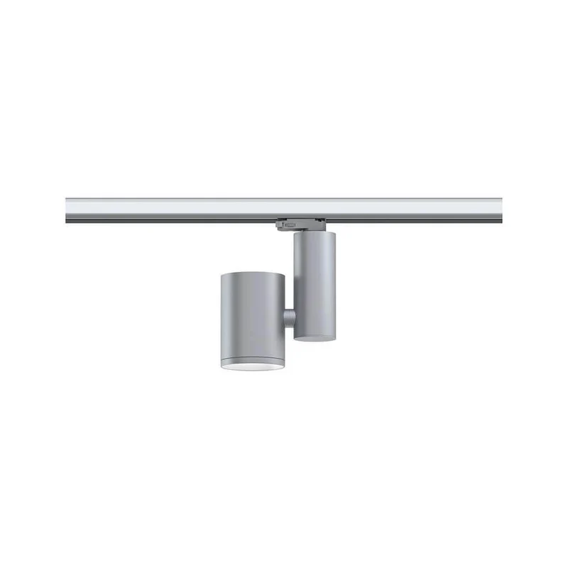 ProRail3 LED Schienenspot Zeuz 60° Dimmbar Silberfarben