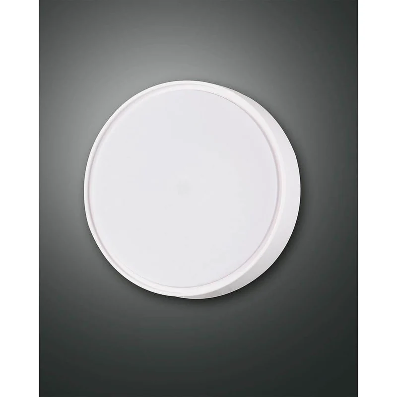 Hatton LED Außen-Deckenleuchte Weiß IP65