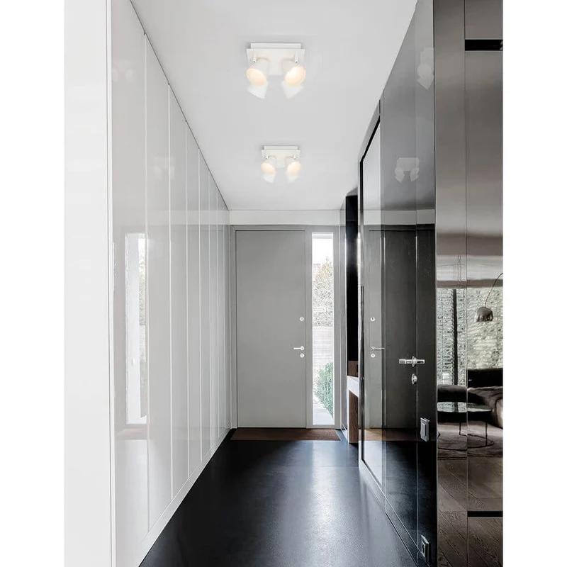 Biagio LED Deckenspot 4-flammig Weiß