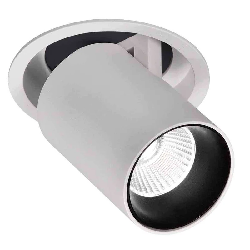 Garda LED-Einbauleuchte 7 Watt Einziehbar Weiß,Schwarz