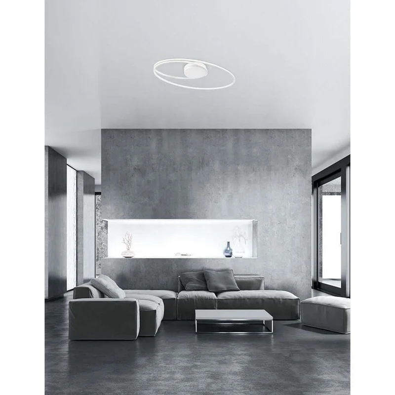 Viareggio LED Deckenlampe Geschwungen