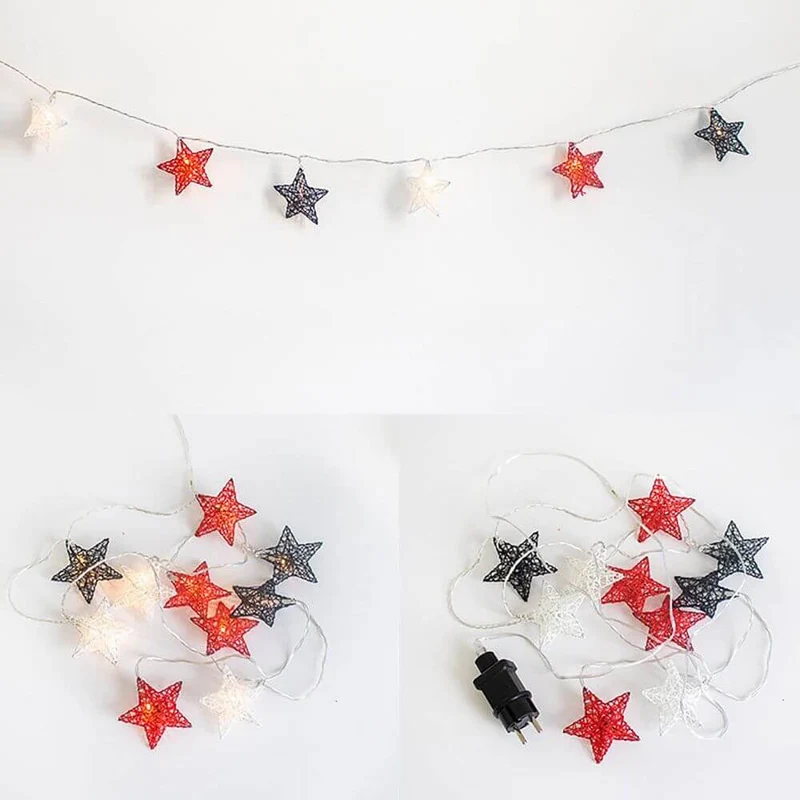 LED Weihnachtsgirlande Stellina IP44