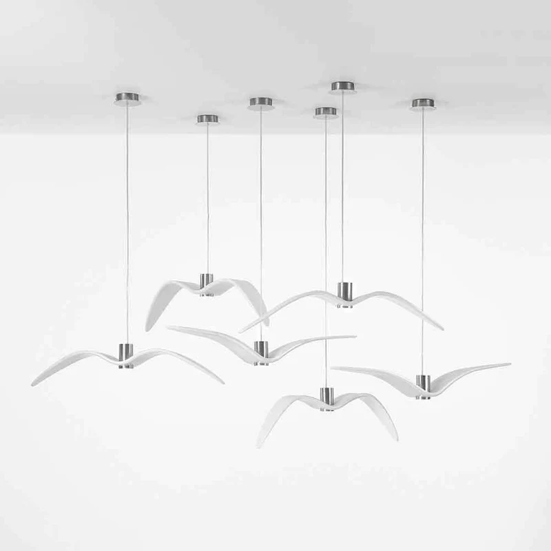 Brokis Hängeleuchte Night Birds waagrechte Flügel 78cm