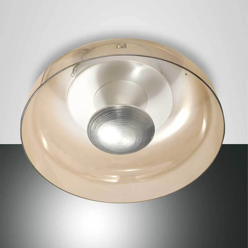 LED Deckenleuchte Vintage Bernsteinfarben