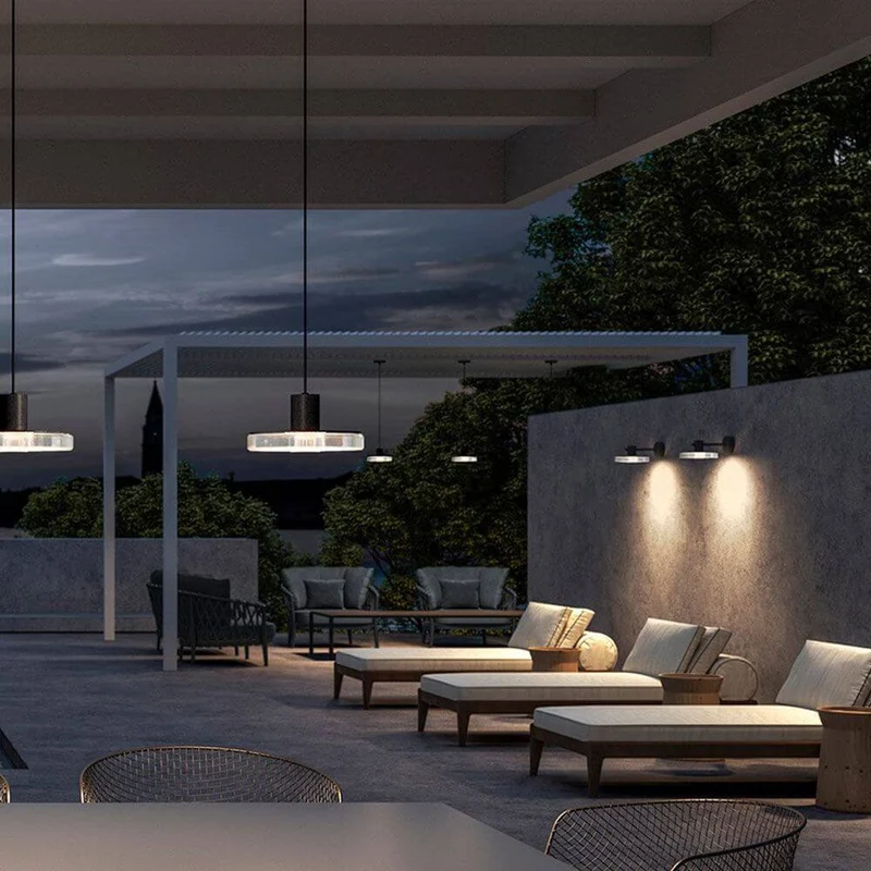 Panzeri Venexia Außen Pendelleuchte LED IP65