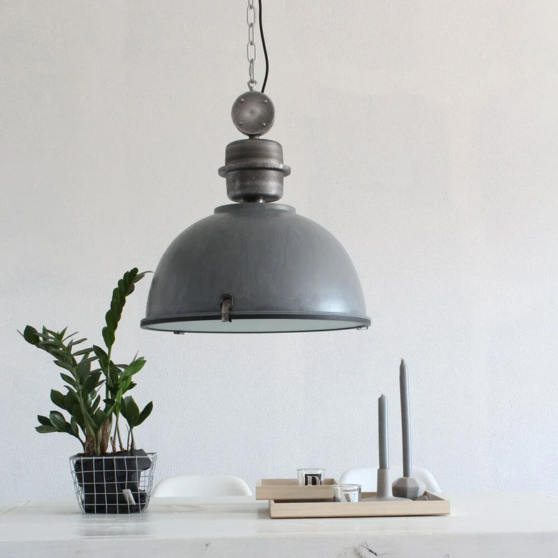 Industrie-Hängeleuchte Bikkel Ø42cm